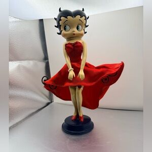 Betty Boop in Flowing Red Dress